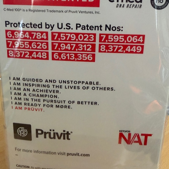 Pruvit Keto//OS NAT Strawberry Peach Supplement - Picture 4 of 4